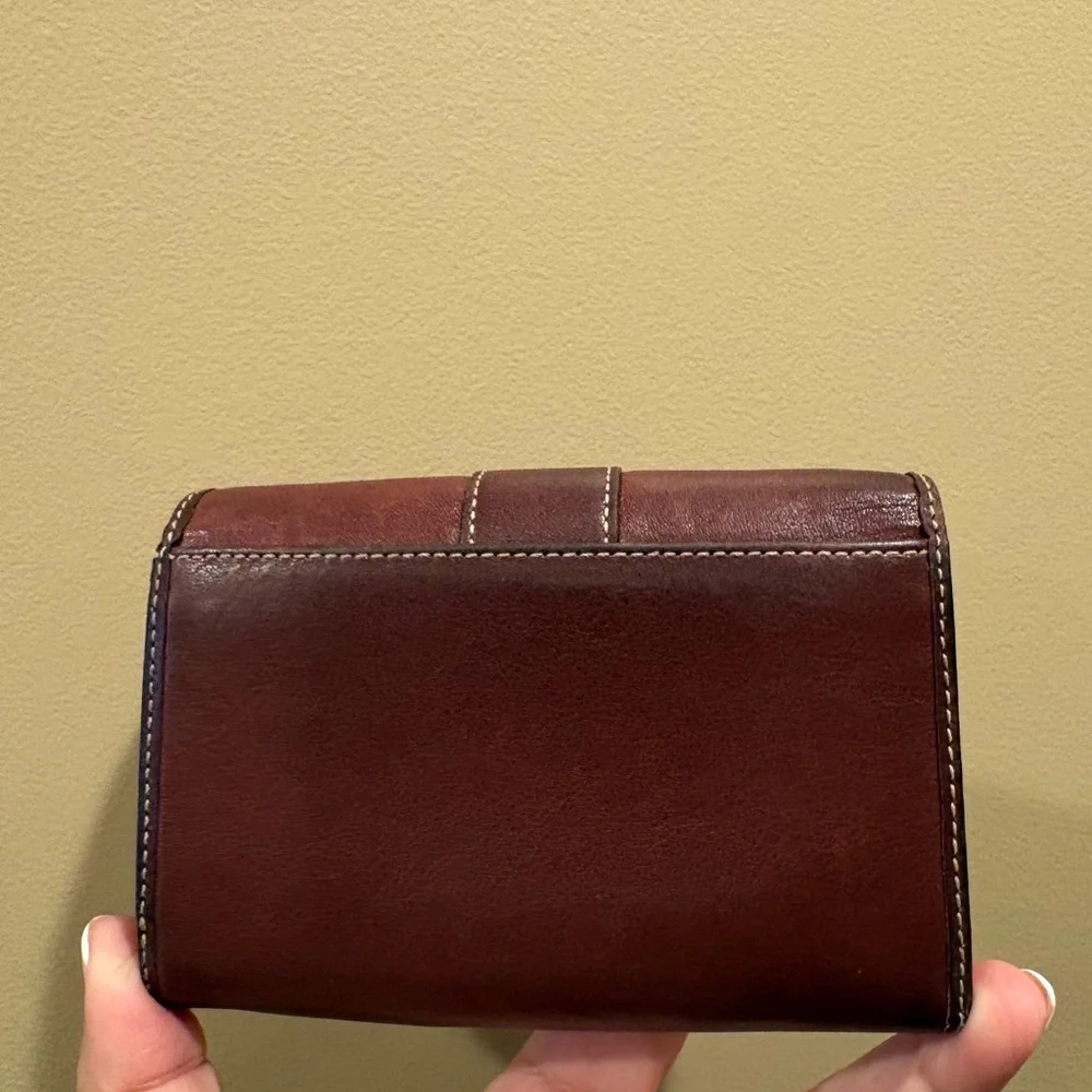 Vintage Coach Hamptons Rare Oxblood Wallet